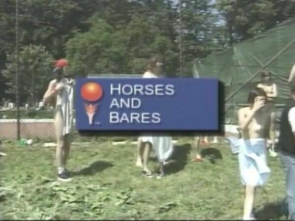 Family naturism video - Horses and Bares [Bodyart Collection]