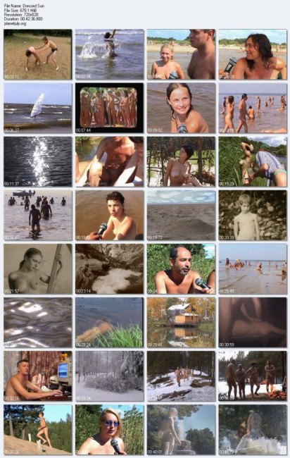 Documentary video a family nudism Ukraine - Dressed by the sun [Bodyart Collection]