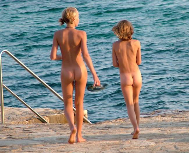 Teenage nudist - family nudism of video [Bodyart Collection]