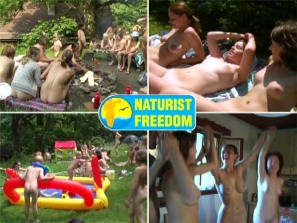 Cottage Picnic - Naturist Freedom [Bodyart Collection]