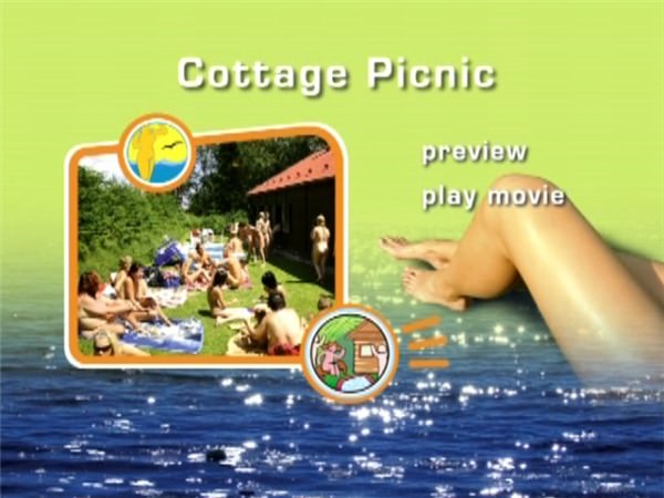 Cottage Picnic - Naturist Freedom [Bodyart Collection]