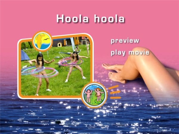 Family naturism video - Hoola Hoola [Bodyart Collection]