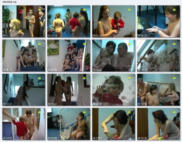 Naturist Freedom video - family visit [Bodyart Collection]