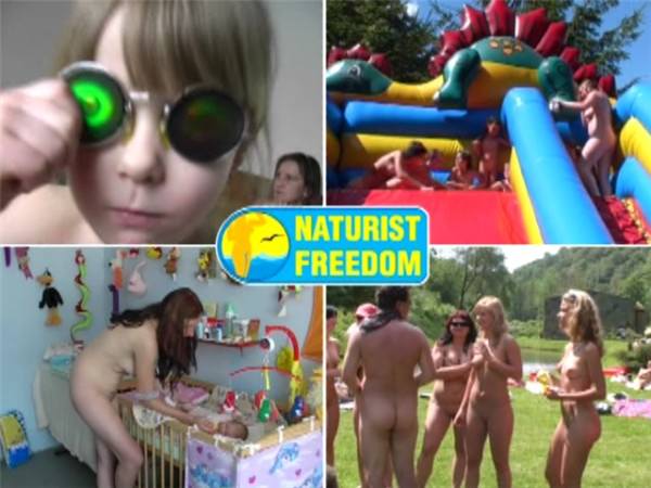 Family Naturism video - Bathing in a Bahnak [Bodyart Collection]