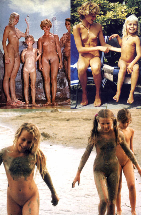 Retro premium nudism 60-70 x years of the last century [Bodyart Collection]