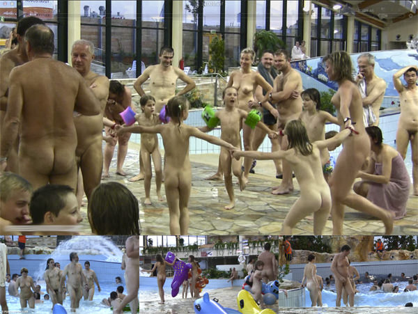 Nudism HD video - new series nudism in the pool [Bodyart Collection]