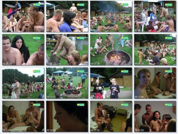 Mysterious Camp - the best video about a nudism [Bodyart Collection]