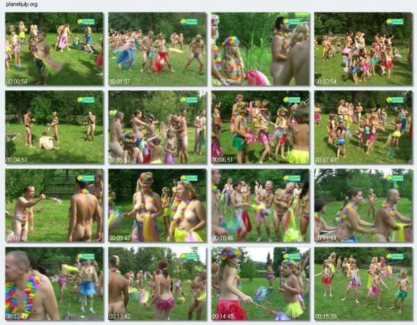 European Hawaii - video about a family nudism outdoors [Bodyart Collection]