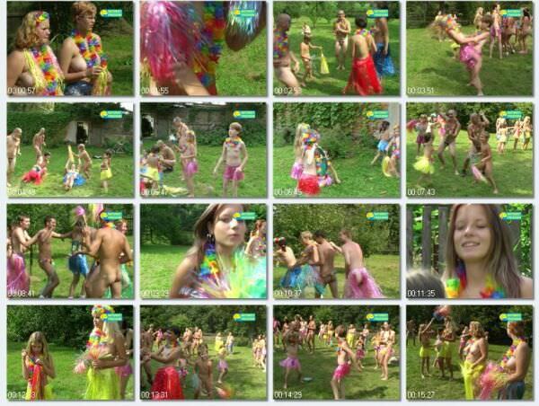 European Hawaii - video about a family nudism outdoors [Bodyart Collection]