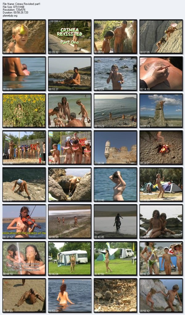 Nudism video - Crimea Revisited [Bodyart Collection]