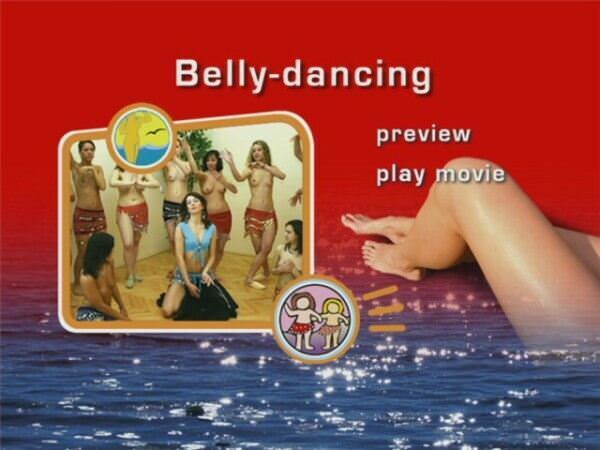 Dancing school for young girls of nudists - Belly Dancing [Bodyart Collection]