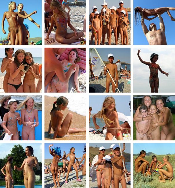 Photo of young nudists of the Purenudism series [Bodyart Collection]