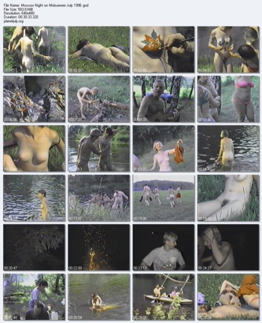 Family naturism - documentary video Russia 1996 [Bodyart Collection]