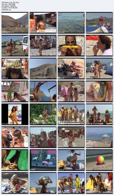 ABC Lets Be Free video - nudism on the sea [Bodyart Collection]