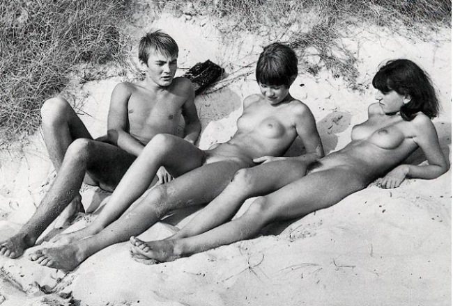 Retro premium nudism 60-70 x years of the last century [Bodyart Collection]