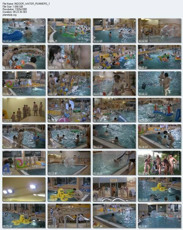 Nudism HD video - family nudism in the pool (1080p) | FKK im pool [Bodyart Collection]