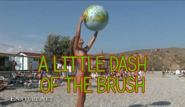 A little dash of the brush - nudism video | FKK video [Bodyart Collection]