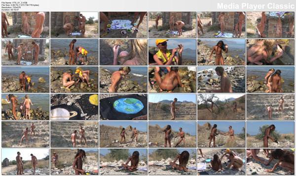 Naked Art Unlimited - Family nudism on the sea | FKK Strand [Bodyart Collection]