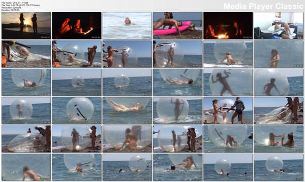 Great Balls and Naked Fire - Family nudism video [Bodyart Collection]