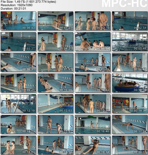 Purenudism video in the pool [Bodyart Collection]