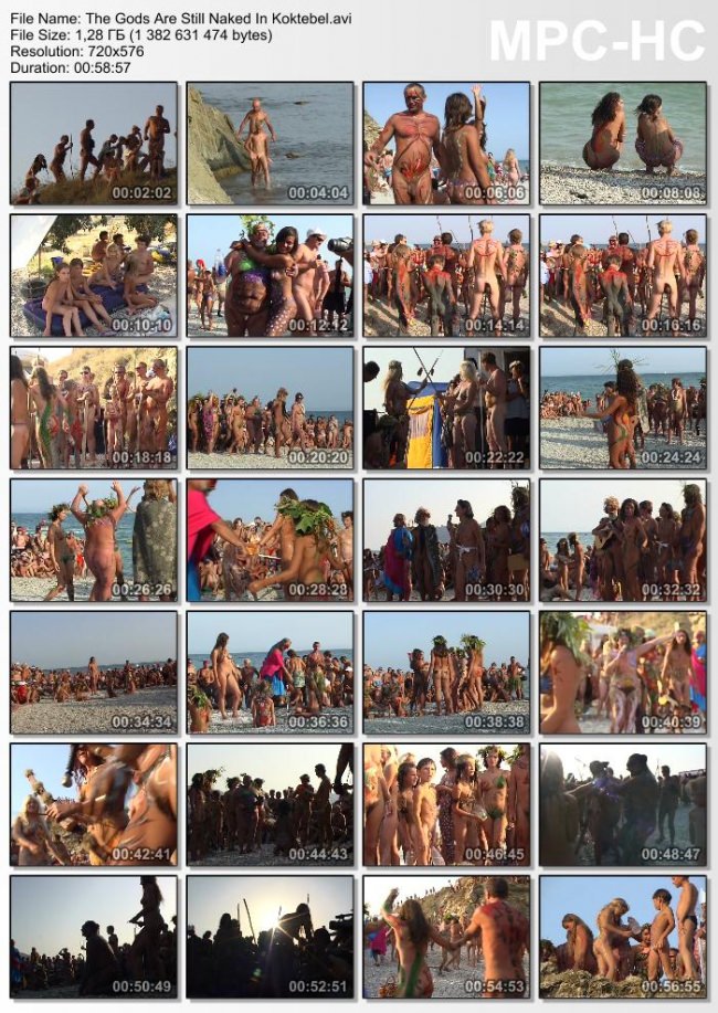 Day of the Neptune to Koktebel - video about a nudism [Bodyart Collection]