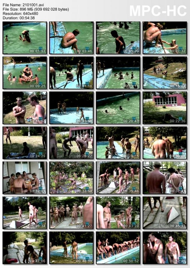 Camp of nudists for guys and men - video a family nudism [Bodyart Collection]