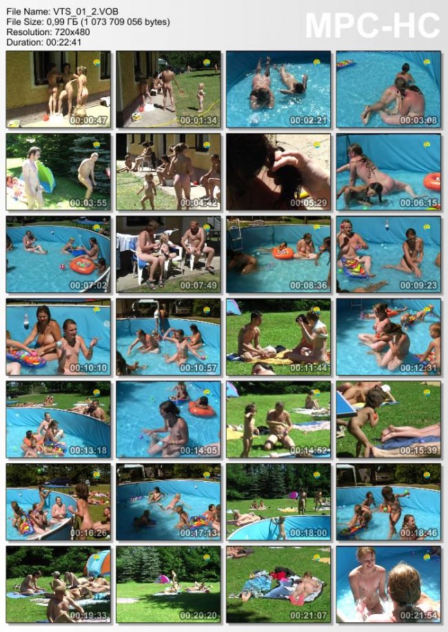 Merry Pool-Family naturism and nudism Videos [Bodyart Collection]