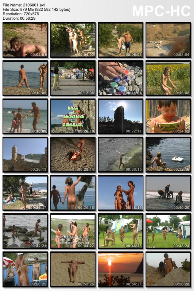 Nudism on Dnepr near Kiev - DVD video [Bodyart Collection]