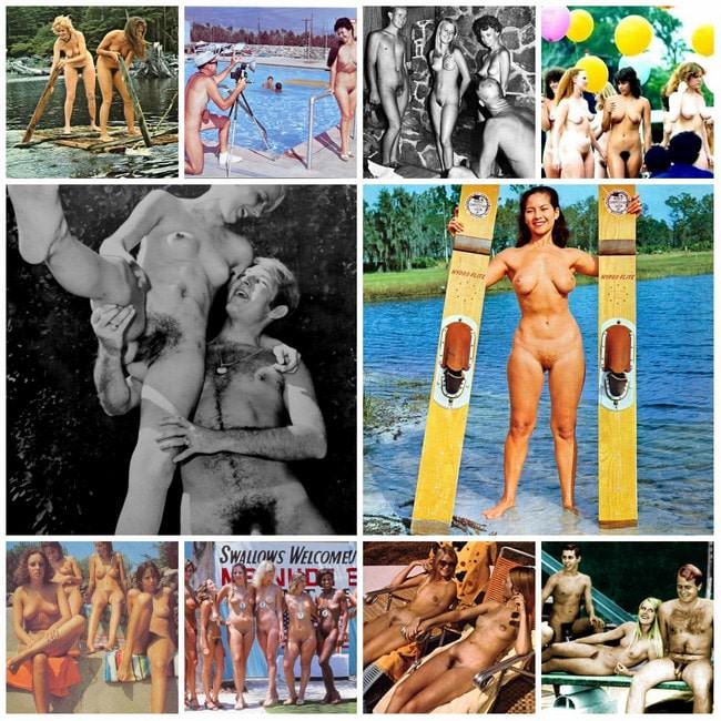 Retro nudism photo most beautiful collection [Bodyart Collection]