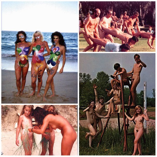 Retro teen naturist photo Big gallery [Bodyart Collection]