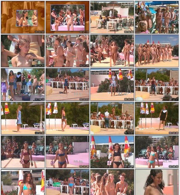 Video nudism beauty contest of young girls nudists France - Full video collection [Bodyart Collection]