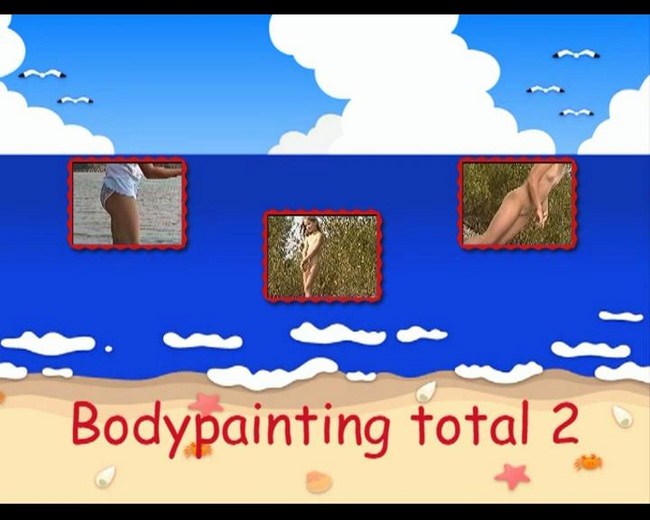 Bodypainting Total 2 - young purenudism video [Bodyart Collection]